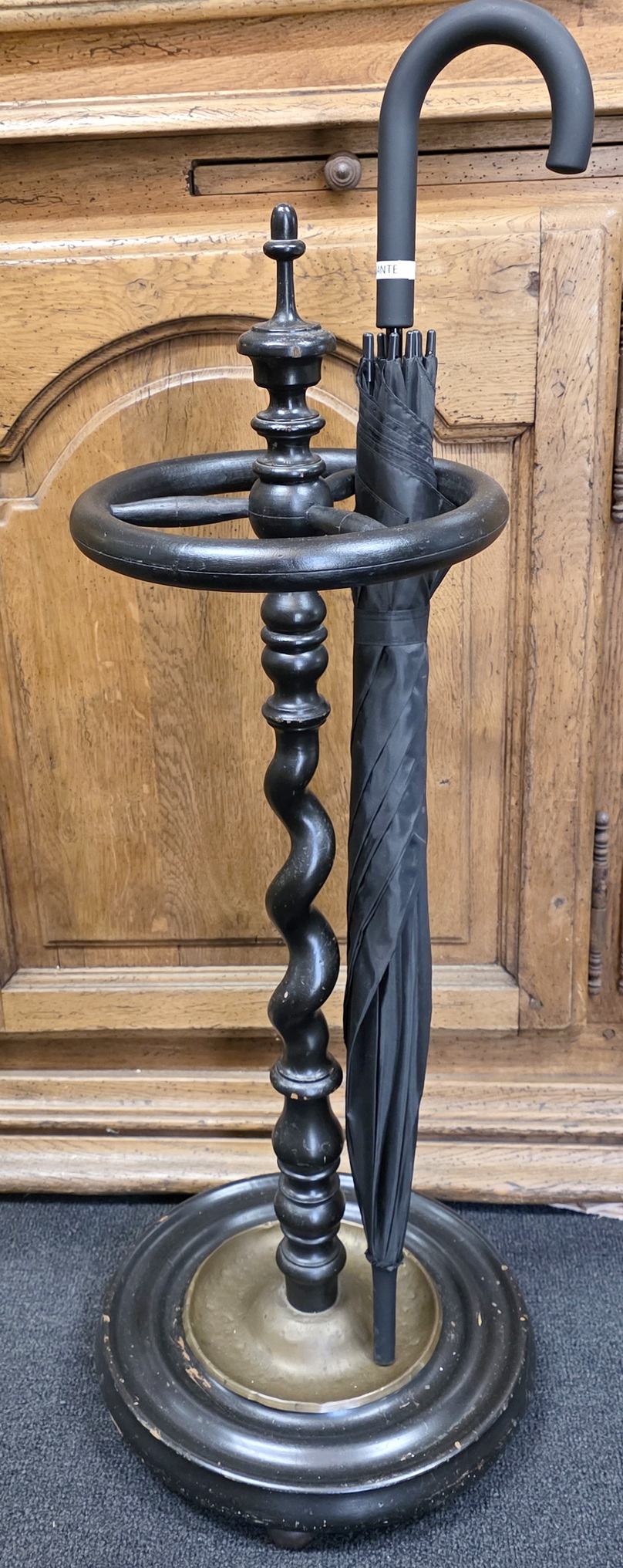 A Parisian Umbrella and Cane Stand 